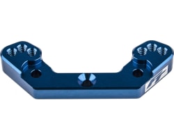 RC10b6.2 Factory Team Rear Ballstud Mount +2mm Blue photo