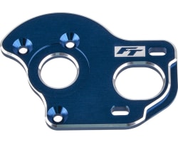 RC10b6.1 Factory Team Laydown / Layback Motor Plate 3.5mm Blue photo