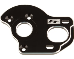 RC10b6.1 Factory Team Laydown / Layback Motor Plate 3.5mm Black photo