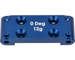 RC10B6.4 Front Bulkhead blue aluminum photo