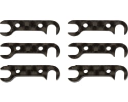 RC10B74 FT Graphite Rear Hub Link Shim Set photo