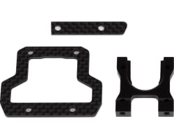 RC10B74.2 Center Bulkhead and Brace Set Decoupled Slipper photo