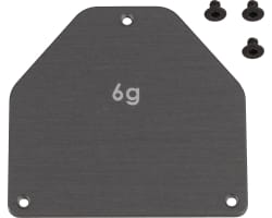 RC10B7 FT Aluminum Servo Weight Plate 6g photo