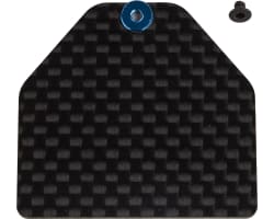 RC10B7 FT Carbon Fiber Servo Weight Plate 4g photo