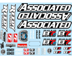 RC10b7 Decal Sheet photo