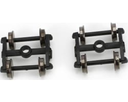 HO Truck MDC Bettendorf 33 Metal Wheels (2) photo