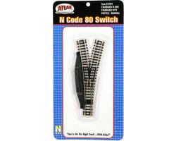 N Code 80 Manual Wye Turnout photo