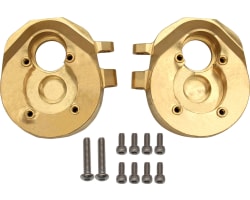 132g Brass Currie F9 Portal Steering Knuckle: UTB SCX 3 photo