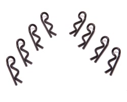 Aerox Handed Body Clips - Black (pk8) photo