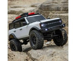 1/24 SCX24 Ford Bronco 4X4 RTR Brushed Rock Crawler Battery & Ch photo