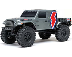 SCX24 Summit Racing Jeep Gladiator 4x4 Rock Crawler RTR Gray photo