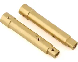 Brass Rear Axle Tube Set: PRO photo