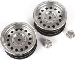 1.9 Method MR307 Hole Wheel Satin Silver 2 pieces photo