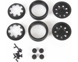 1.9 3pc. Raceline Monster Beadlock Wheels Black 2 photo