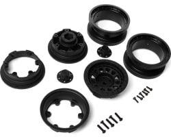 1/6 Black right-handino Primm Beadlock Front/Rear 2.9 12mm Crawl photo