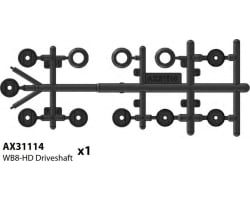 AX31114 WB8-HD Driveshaft Yeti photo