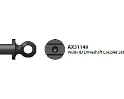 AX31148 WB8-HD Driveshaft Coupler Set Yeti photo