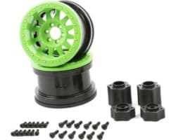 2.2 Method Beadlock Wheels - IFD Wheels - Green (2) photo