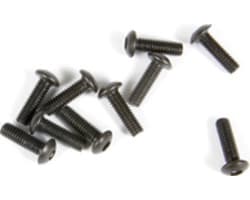 M2.6x8mm Hex Socket Button Head (Black) (10 pieces) photo