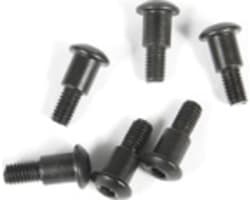 M3x4x10mm Hex Socket Button Head Shoulder Screw (Black) (6 piece photo