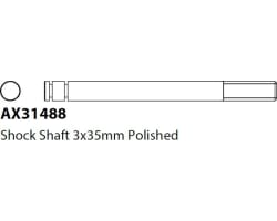 AX31488 Shock Shaft 3x35mm 2 photo