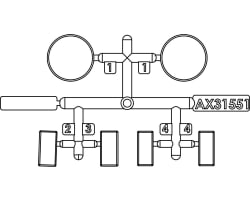 AX31551 Chevrolet K5/C10 Lens Set Clear photo