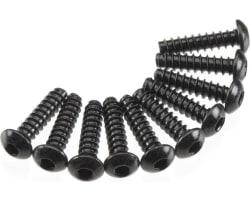 M3x12mm Hex Socket Tapping Button Head (Black) (10pcs) photo