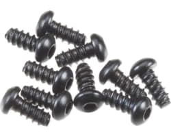 M2.6x6mm Hex Socket Tapping Button Head (Black) (10pcs) photo
