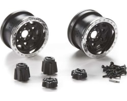 AX31037 2.2 Walker Evans Wheels Chrome Black 2 photo