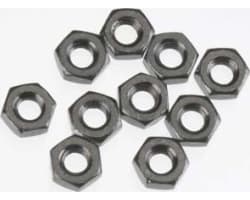 AXA1040 Thin Hex Nut M3 Black 10 photo