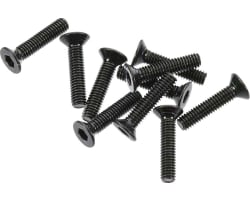 AXA0055 Flat Head Screw M2.6x12mm Black 10 photo