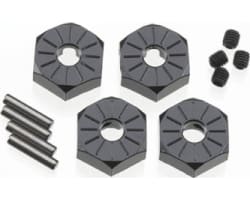 Axial Narrow 12mm Aluminum Hub - Black (4 pieces) photo