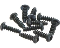 M2.6x8mm Hex Socket Tapping Button Head (Black) (10pcs) photo