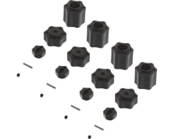 AX310741 Hex Hub Conv Set (12mm)(4pcs) 9026/Wraith photo