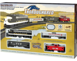 HO Thoroughbred Train Set photo