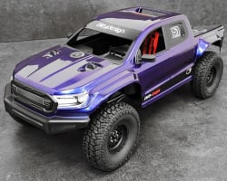 RR-Baja 1/10 Rock Crawler Pre-Trimmed Body (Clear) (313mm) (1mm) photo