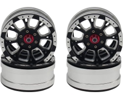 Aluminum Billet 1.9 Beadlock Wheels W/ 12mm Hex (C-Style) (4) photo