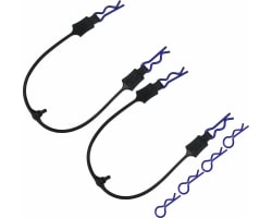 1/8 1/10 Rubber Leash Body pin (Blue) photo