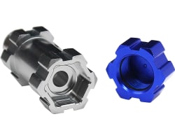 Hd Blue 17mm Clod Wheels Adapter o-ring Wheel Nuts photo