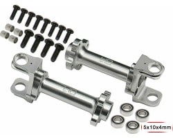 HD Bearing Aluminum Axle Tube Kit - Clod Buster photo