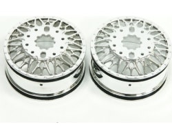 Kg1 Forged Kd014 Trident-D Wheels Rear 31mm Width Chrome 2pc photo