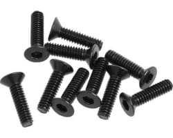M2x8mm Flat Head Hex Socket Screw 10 pieces photo