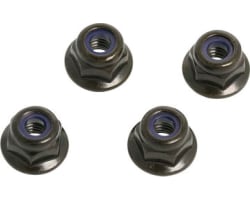 M4 Flange Nylon Insert Locknut 4pcs photo