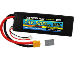 Lectron Pro 7.4v 5200mah 50c LiPo Battery Xt60/TRA Connector photo