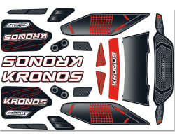 Team Corally Body Decal Sheet Kronos XP 6s (1pc) photo