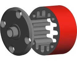 Differential Case - 35mm - Aluminium Center / Steel Flange photo