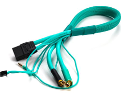 2S LiPo XT90 Charge Lead (Female XT90 to 5mm Bullets) (620mm) photo