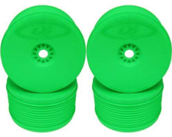 Speedline Plus 1/8 Truggy Wheels Green 4 Pack photo