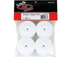 Speedline Buggy Wheels for 22-4/EB410 /Front White 4 Pieces photo