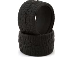 1/28 Rear Treaded Rubber Touring Tires (2) (Soft) photo